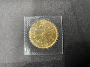 【金貨】御在位60年10万円金貨